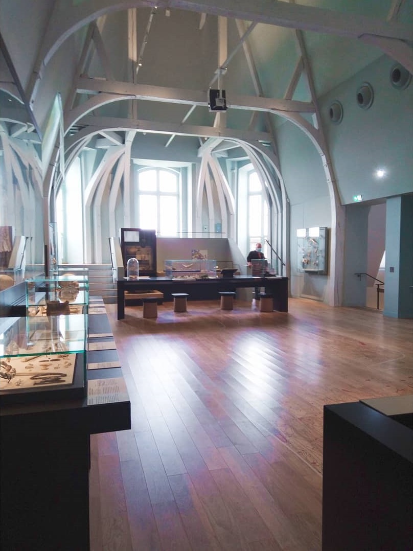 Table en résine - Musée du vin de Champagne et d'Archéologie régionale d'Epernay