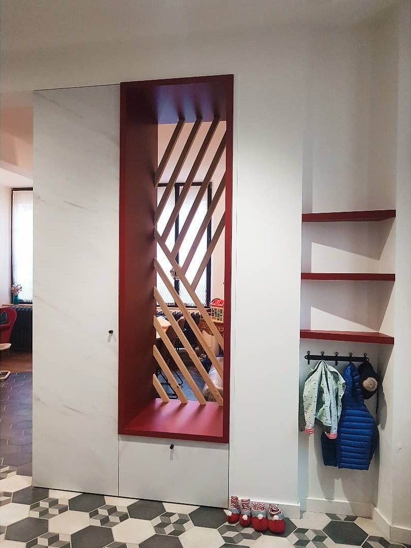 Meuble d'entrée avec banc intégré - Déco Concept