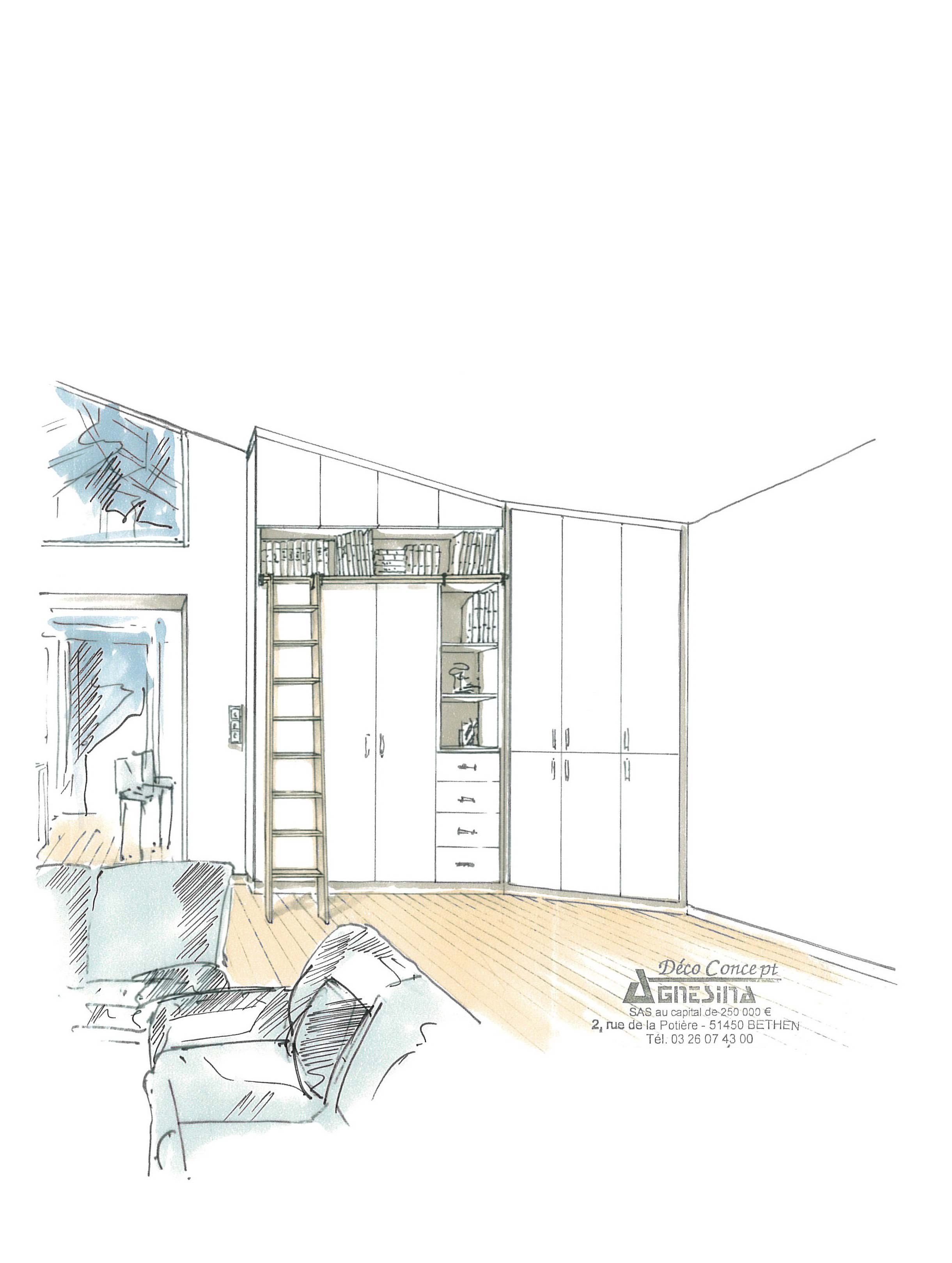 Placard - projet Déco Concept