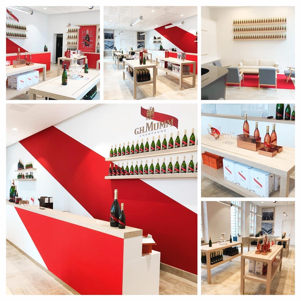 Espace ventes - Champagne Mumm